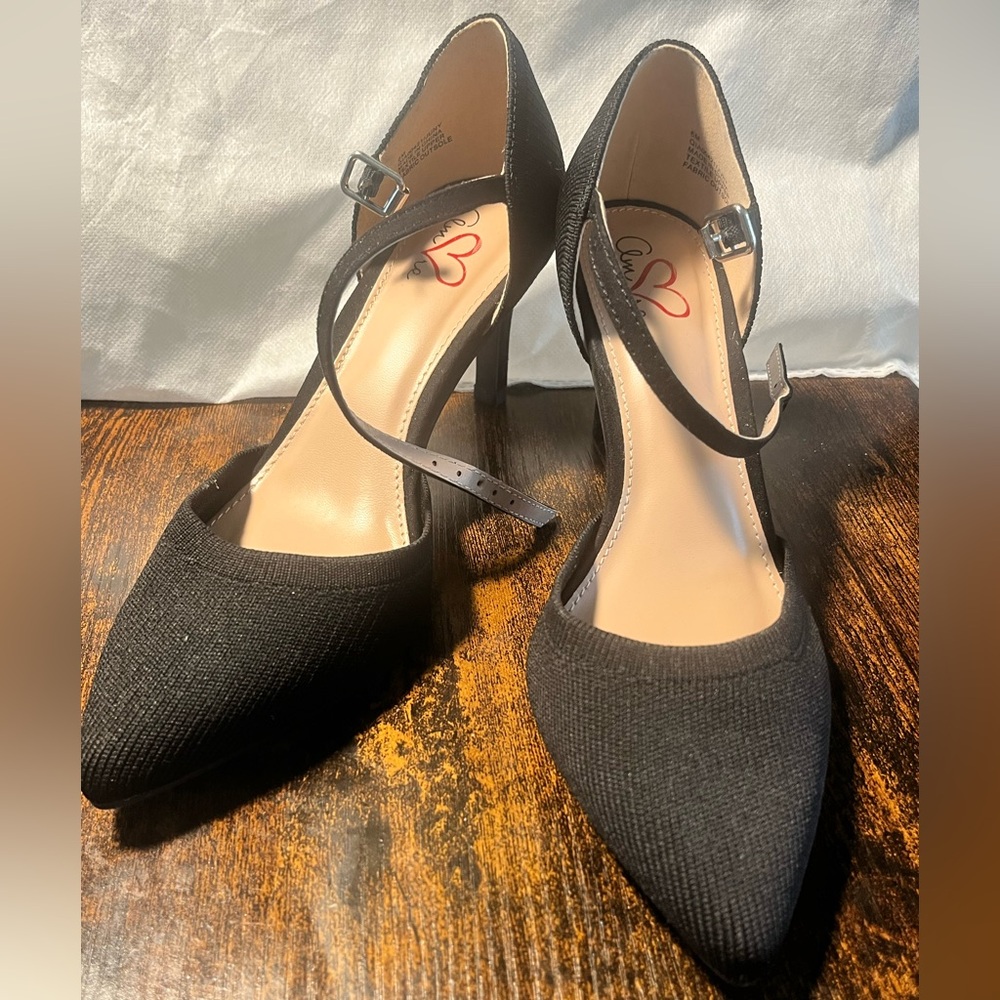 Amore Elegant Black Women's Heels